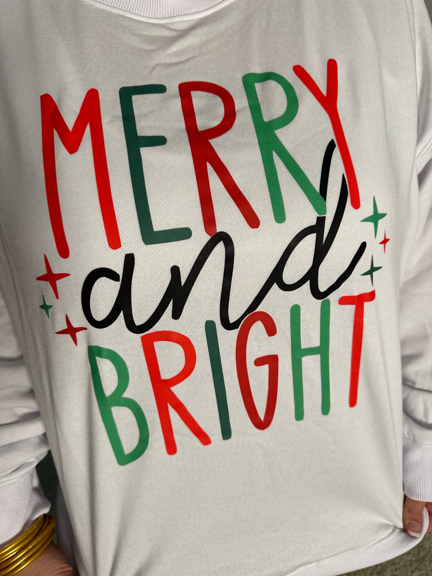 Merry & Bright Graphic Sweatshirt