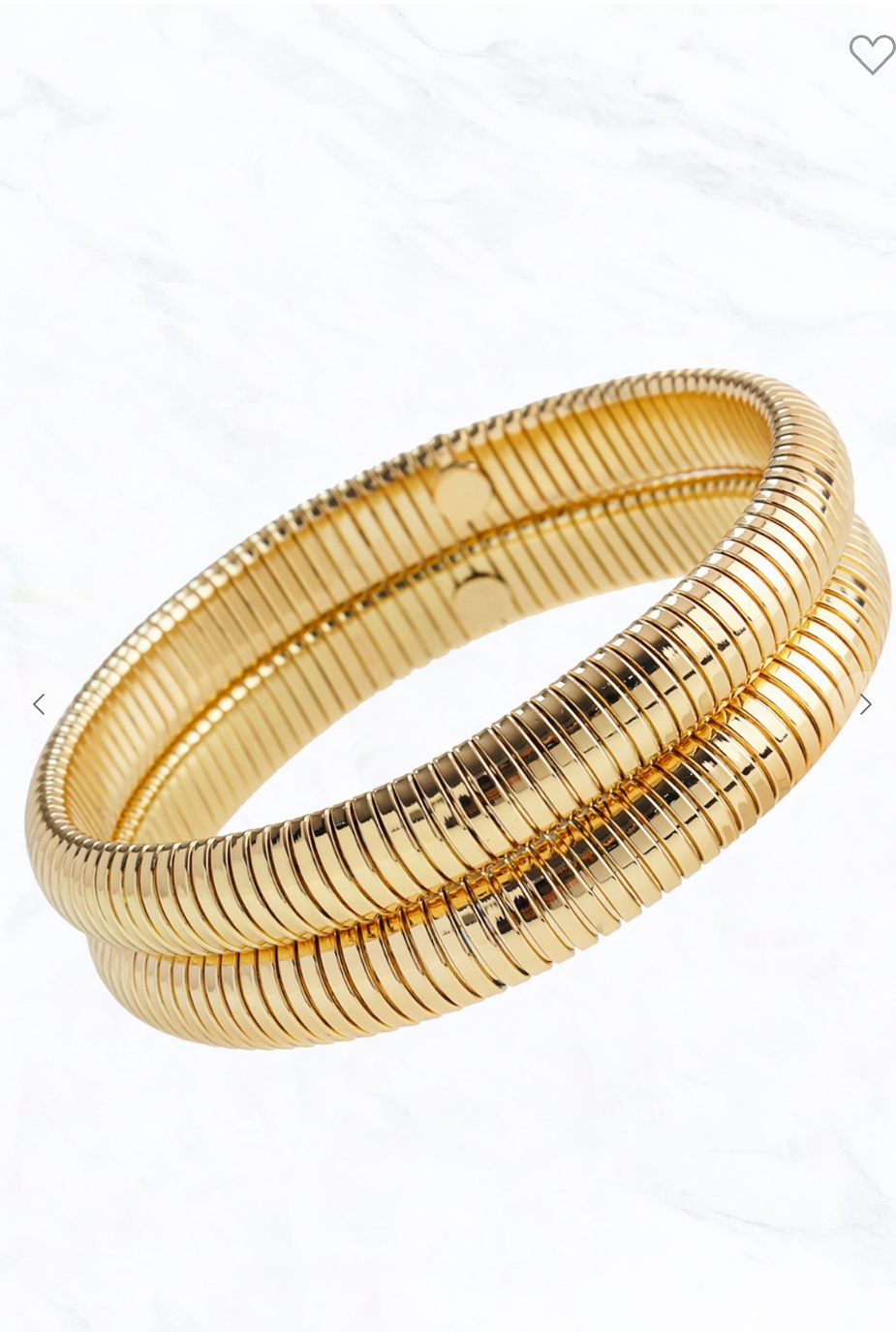 Gold Stretch Bangles